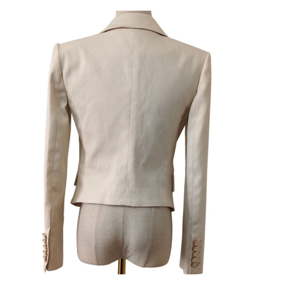 Veronica Beard Diego Dickey Jacket Ecru US 10 - Picture 8 of 11